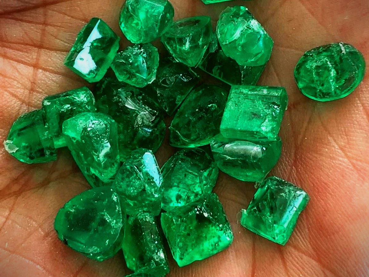 Colombian emeralds